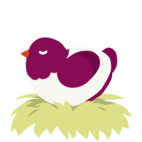 GetInto Hypnosis Mic, a white and wine chicken with a head pattern