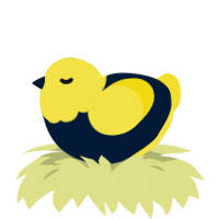 Mafioso, a tumblr and yellow chicken with a head pattern
