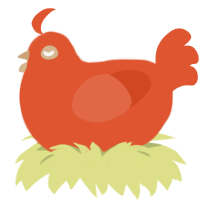 (unnamed), a vermilion chicken