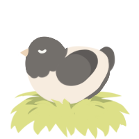 (unnamed), a cream and grey chicken with a head pattern