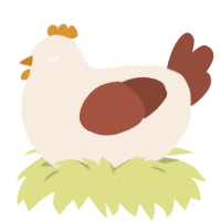 sugar cookie, a cream and russet chicken