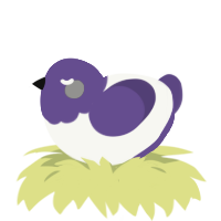 (unnamed), a white and overcast chicken with a head pattern