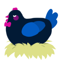 Stupidity, a tumblr and ultramarine chicken