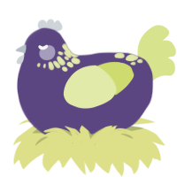 A overcast and lemon chicken with a neck-speckle pattern