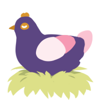 A overcast and rose chicken