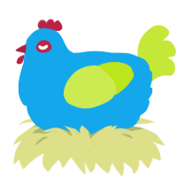 A sky and lime chicken