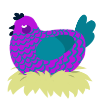 (unnamed), a amethyst and sea chicken with a lace pattern