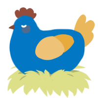 Unova, a sapphire and honey chicken