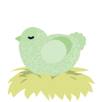 (unnamed), a gluppy chicken with a double-lace pattern