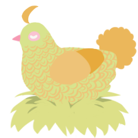(unnamed), a lemon and honey chicken with a double-lace pattern
