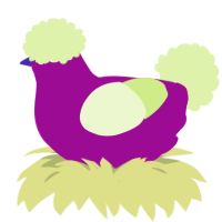 A plum and apple chicken