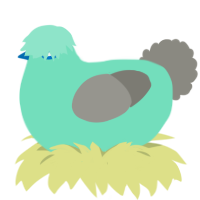 A mint and ash chicken