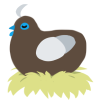 A bark and mist chicken
