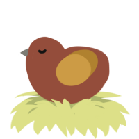 A russet and gold chicken