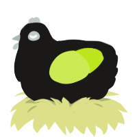 A sable and lime chicken