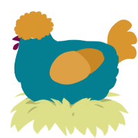 A sea and orange chicken