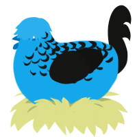 GetInto Hypnosis Mic, a sky and black chicken with a half-lace pattern