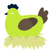 Avocado, a lime and bark chicken
