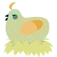 Chlorine Haze, a gluppy and honey chicken with a lace pattern