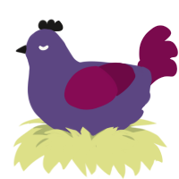 A overcast and wine chicken