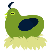 sprout, a chartreuse and tumblr chicken