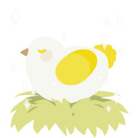 A white and yellow chicken
