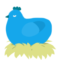 A sky chicken
