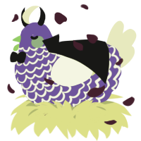 A overcast and lemon chicken with a lace pattern