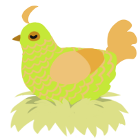 Lemon, a lime and honey chicken with a lace pattern