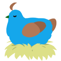 A sky and brown chicken