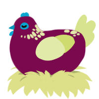 Suspicious Cherry, a wine and lemon chicken with a neck-speckle pattern