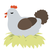 A mist and bark chicken