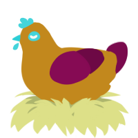 A ochre and wine chicken