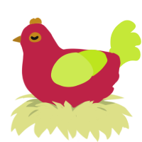 appl, a crimson and lime chicken