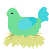 lime sorbet, a spring and aqua chicken