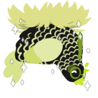 V̷̰̓O̶̤͝Î̶̯D̷̖̑, a sable and lemon chicken with a lace pattern