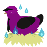 William Afton, a plum and sable chicken