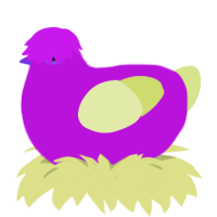 A amethyst and lemon chicken