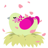 A apple and fuchsia chicken with a neck-speckle pattern