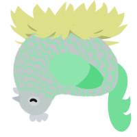 dinnerbone, a silver and spring chicken with a lace pattern