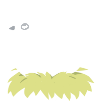 FLASHBANG, a silver and white chicken with a half-lace pattern