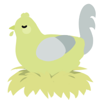 limon, a lemon and silver chicken