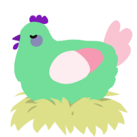 A spring and rose chicken