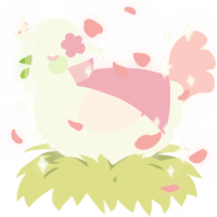 A white and rose chicken