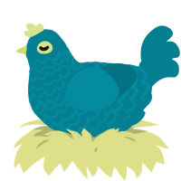 A sea chicken with a lace pattern