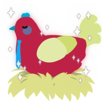 A crimson and lemon chicken
