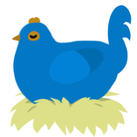 AY1722, a sapphire chicken