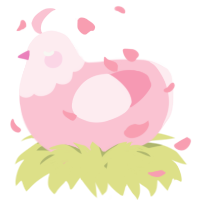 A rose chicken with a head pattern