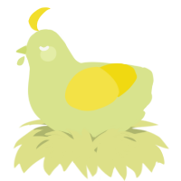 A lemon and yellow chicken