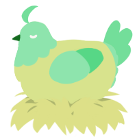 A lemon and spring chicken with a head pattern